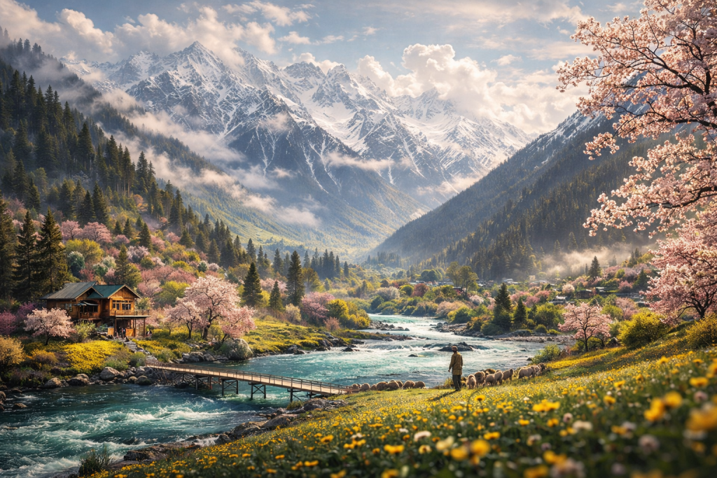 Kashmir in April Where Winter Melts Into Paradise and Every Moment Demands to Be Lived