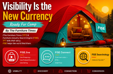 Visibility Is The New Currency Why Businesses That Cannot Be Found Will Be Forgotten Tomorrow How Ready For Camp, The Furniture Times (TFT), and FISE Are Building The World's Most Powerful Visibil